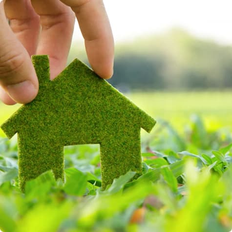 Casa con certificado energético